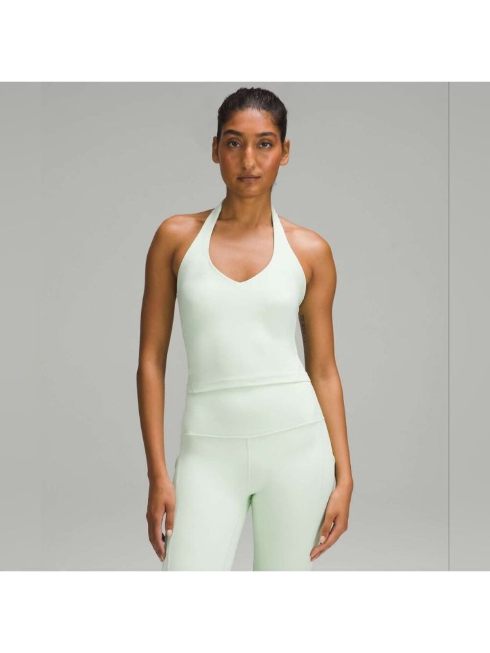 Lululemon Align Halter Tank Top Kohlrabi Green